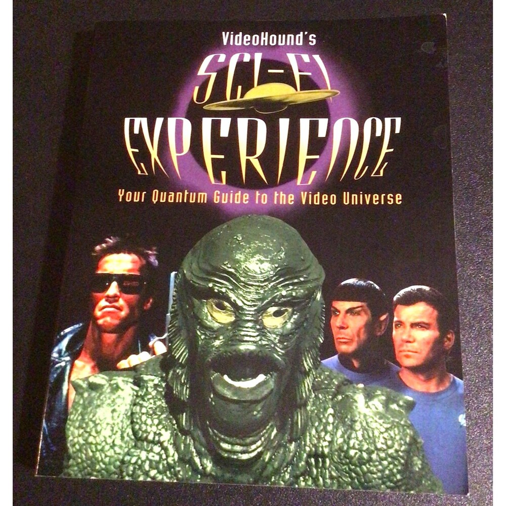 SCIFI EXPERIENCE BOOK Quantum Guide to Video Universe Video Hound Vintage 1997